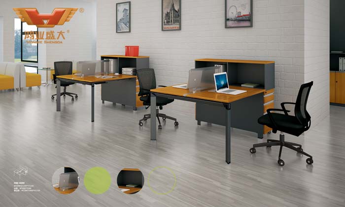 竹木屏風辦公桌凈化空氣消除疲勞