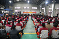 廣東鴻業家具召開2016年員工動員大會