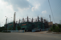 鴻業家具第四期廠房建設—30000㎡新辦公家具車間即將落成