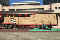 內蒙古二級甲等蒙醫中醫醫院家具采購，鴻業家具發貨安裝