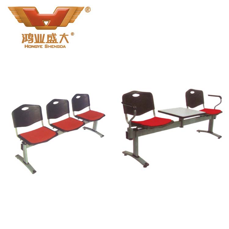 學校學生雙色排椅