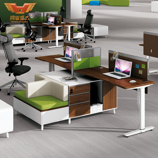 廣東辦公家具 屏風(fēng)辦公桌 H15-0811 二人組合