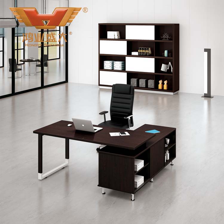 現代簡約辦公班臺 廣東辦公班臺批發H80-0168