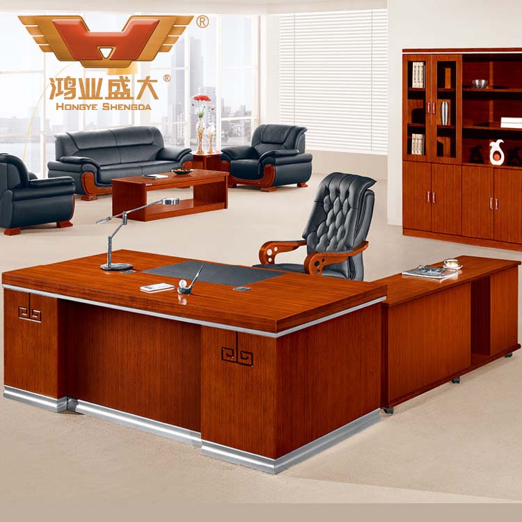泰柚木實木辦公桌 中班臺 HY-D2160