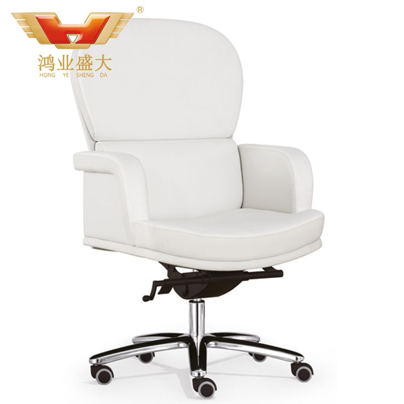 舒適牛皮五星轉椅 多功能辦公用椅HY-136A
