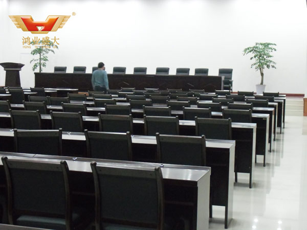 會議大廳辦公家具 湘投金天鈦金屬公司會議室配套方案