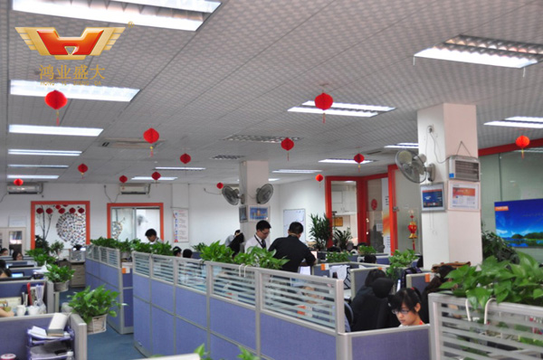 萬戶網絡佛山分公司職工辦公區配套方案