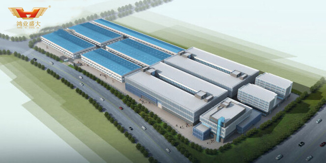 鴻業工業園鳥瞰圖 鴻業工業園鳥瞰圖