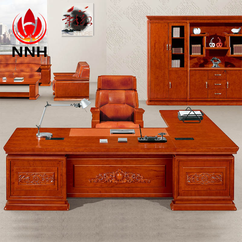辦公桌 花梨木辦公用家具 實木辦公桌班臺NNH-DA04-28