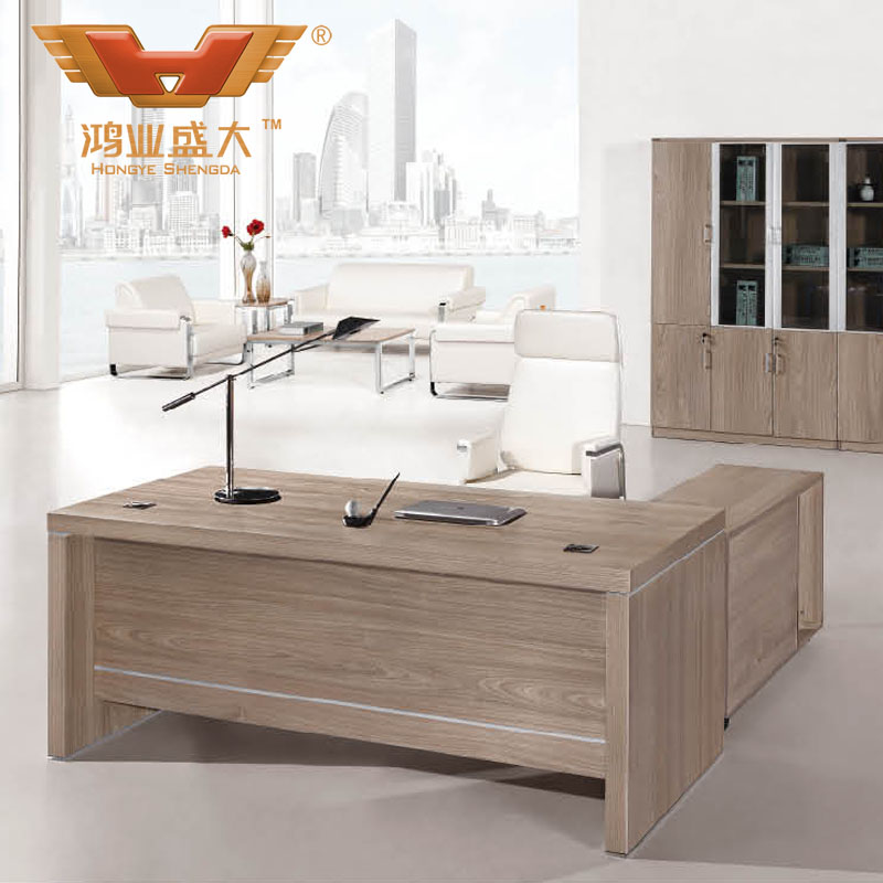 現代簡約老板臺 品牌板式辦公家具HY-JT03