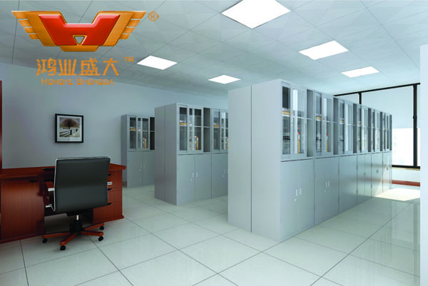 鴻業(yè)設(shè)計師根據(jù)要點1,為客戶設(shè)計的3D資料檔案室家具擺放效果圖解決方案 鴻業(yè)設(shè)計師根據(jù)要點1,為客戶設(shè)計的3D資料檔案室家具擺放效果圖解決方案