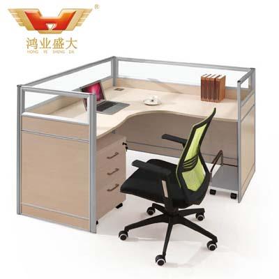 時(shí)尚職員辦公桌椅 屏風(fēng)隔斷辦公桌HY-P13