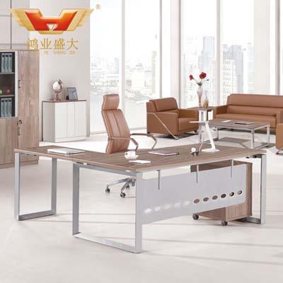 簡約時尚板式辦公臺 環保時尚班桌HY-BT17