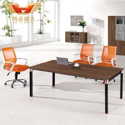 時(shí)尚板式會(huì)議桌 榆木會(huì)議桌HY-H09