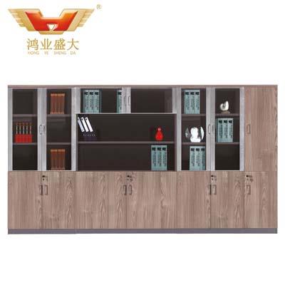 現代板式文件柜 時尚辦公室書柜HY-WH0211