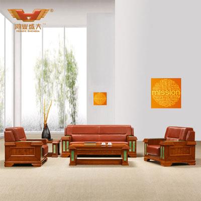 簡單辦公沙發 辦公室簡易沙發HY-S888