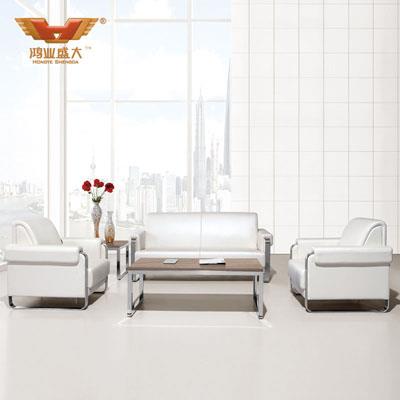 歐式牛皮辦公沙發 休閑沙發HY-S1010