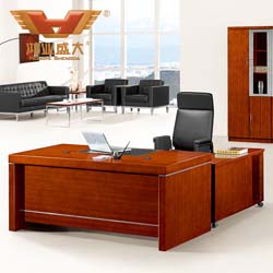 泰柚木實木辦公桌 中班臺 HY-D0118