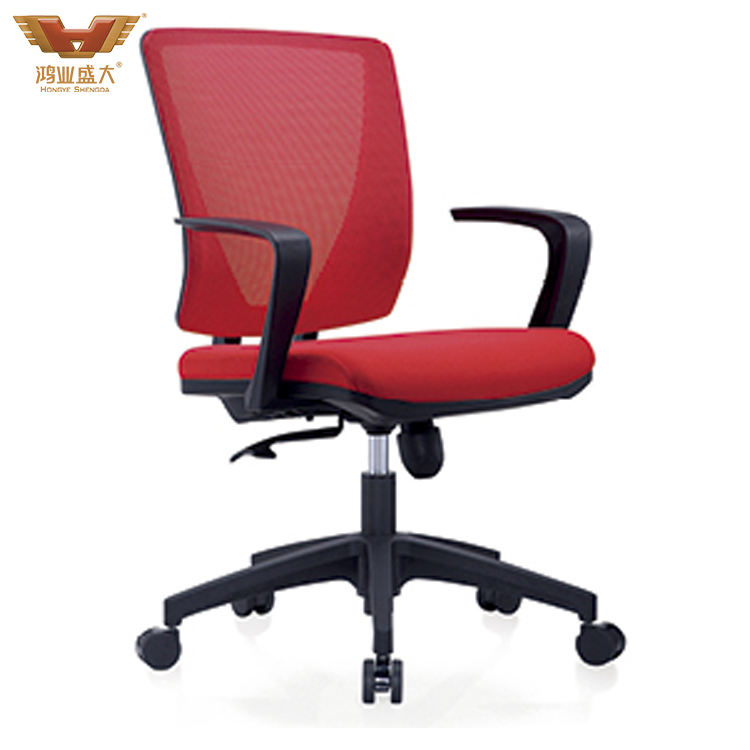 簡約老板椅升降網布靠背中班椅HY-801A