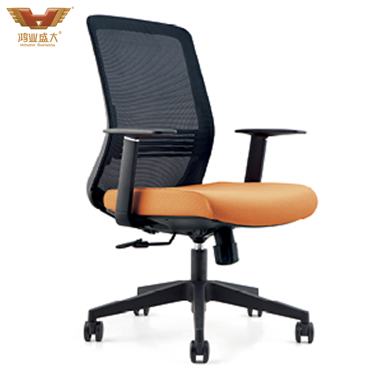 廠家直銷老板椅電腦辦公椅子網布中班椅HY-178B